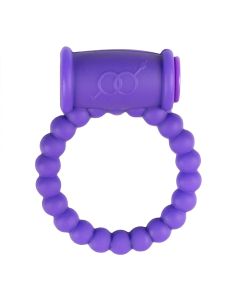 Cockring Met Vibrator - Paars