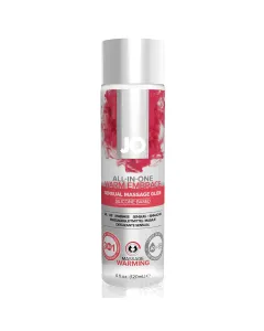 System JO - Verwarmende All-in-One Massage Glijmiddel Op Siliconenbasis - 1