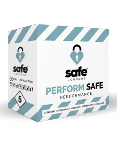 SAFE - Condooms Orgasme Vertragend - Performance - 5 stuks