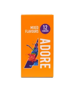 Adore Flavours Condooms - 12 Stuks