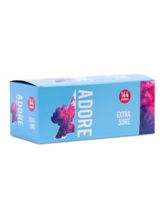 Adore Extra Sure Condooms - 144 stuks