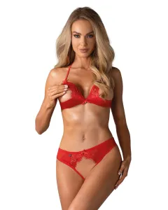 Obsessive - 870-sec-3 Tweedelige Set - Rood