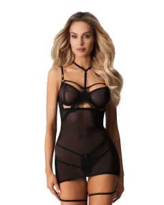 Obsessive - Arrowel Babydoll - Zwart