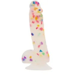 Addiction - Party Marty Confetti Dildo - 18 cm