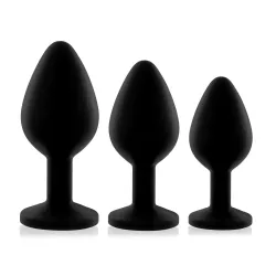 Rianne S - Soiree Booty Plug Set - Zwart