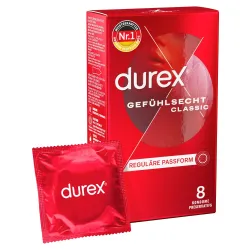 Durex Thin Feel Classic - 8 Condooms
