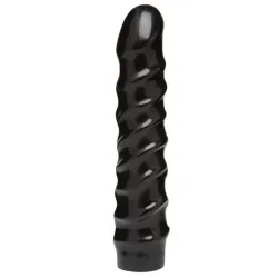 Doc Johnson - VacULock CodeBlack Raging HardOns Dildo 20,3 cm - Zwart