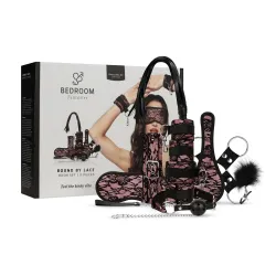 Bedroom Fantasies - Bound by Lace - 8-delige SM Set - Roze